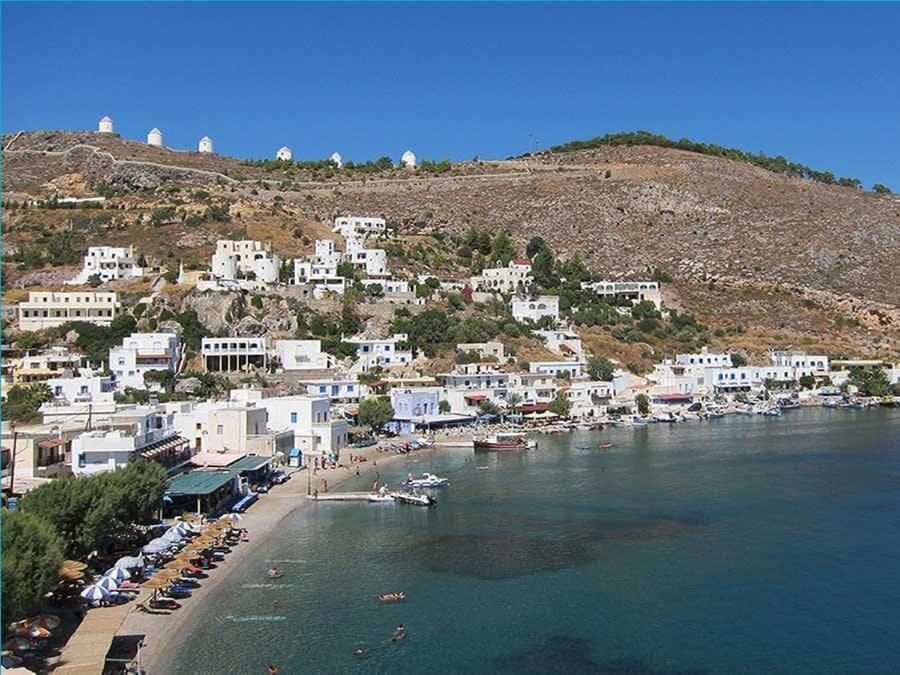 Neoclassical Splendor Unique Experience In Leros Panteli Bagian luar foto
